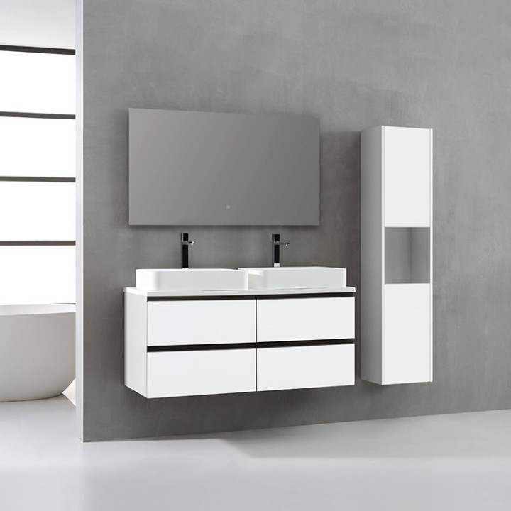 Koupelnový nábytek – set StoneArt Monte Carlo MC-1200pro-5 dubový tmavý 120×52