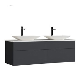Koupelnová skříňka StoneArt Venice VE-1600pro-1 tmavě šedá 160×52