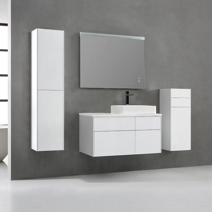 Koupelnový nábytek – set StoneArt Venice VE-1010pro-5 bílý 100×52 pravé provedení
