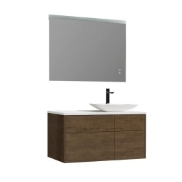 Koupelnový nábytek – set StoneArt Venice VE-1010pro-1 dubový tmavý 100×52 pravé provedení