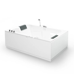 Kompletní vana Nordic | pro 2 osoby, 180×120 cm, termostatická baterie