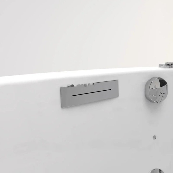 Vířivá vana Atlantic Gold | pro 2 osoby 150×150 cm vodní a vzduchová masáž