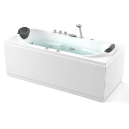 Vířivá vana Nordic Brass | pro 2 osoby 200×90 cm vodní masáž