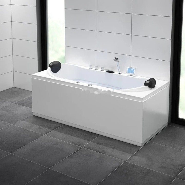 Vířivá vana Nordic Silver | pro 2 osoby 200×90 cm vodní masáž