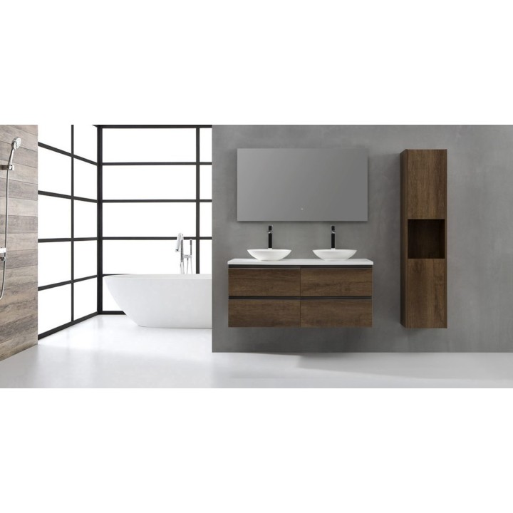 Koupelnová skříňka StoneArt Monte Carlo MC-1200pro-4 dubová tmavá 120×