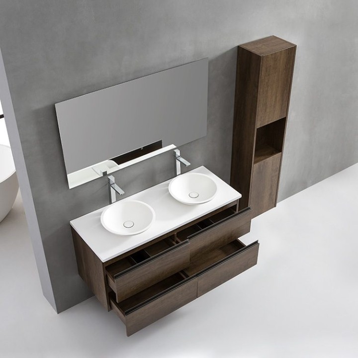 Koupelnová skříňka StoneArt Monte Carlo MC-1200pro-4 dubová světlá 120