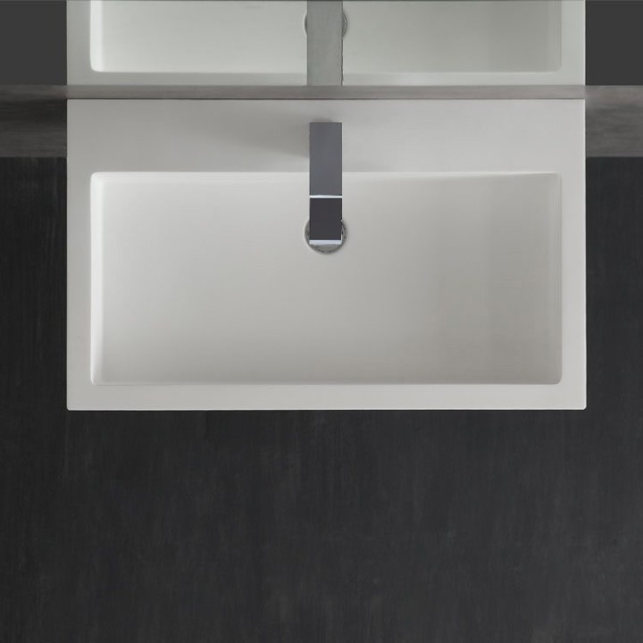 Koupelnový nábytek – set StoneArt LP4508 bílý 80×48 lesklý