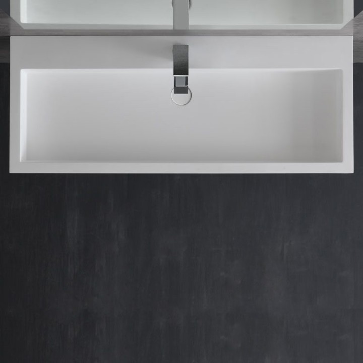 Koupelnový nábytek – set StoneArt LP4512 bílý 120×48 matný