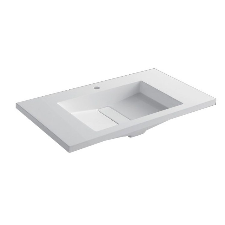 Koupelnový nábytek – set StoneArt Milano ME-0800 dubový tmavý 80×45