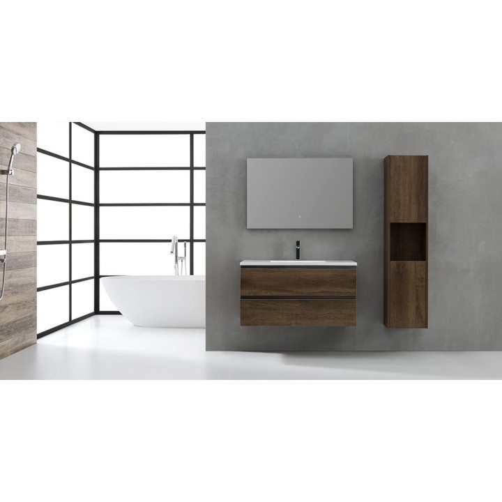 Koupelnový nábytek – set StoneArt Monte Carlo MC-1000 dubový tmavý 100