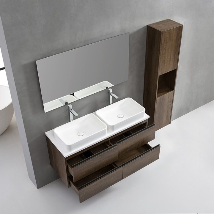 Koupelnový nábytek – set StoneArt Monte Carlo MC-1200pro-5 dubový tmav