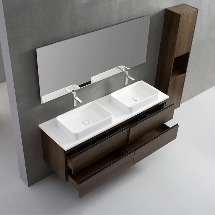 Koupelnový nábytek – set StoneArt Monte Carlo MC-1600pro-5 dubový tmav