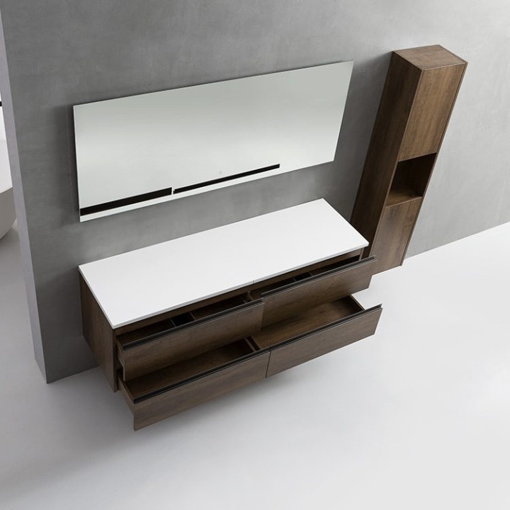 Koupelnový nábytek – set StoneArt Monte Carlo MC-1600pro dubový světlý