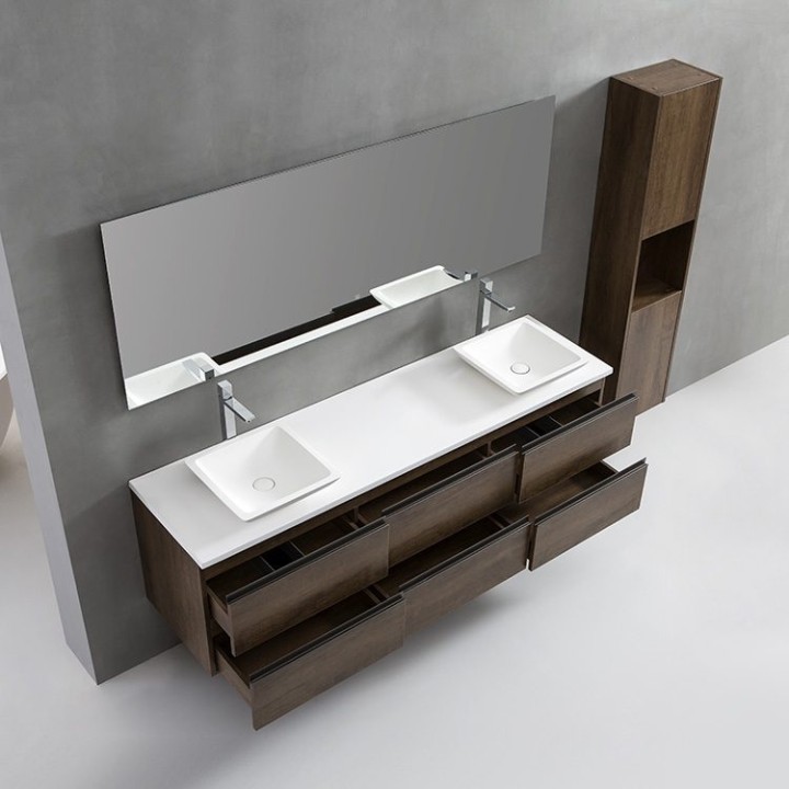 Koupelnový nábytek – set StoneArt Monte Carlo MC-1800pro-2 dubový svět