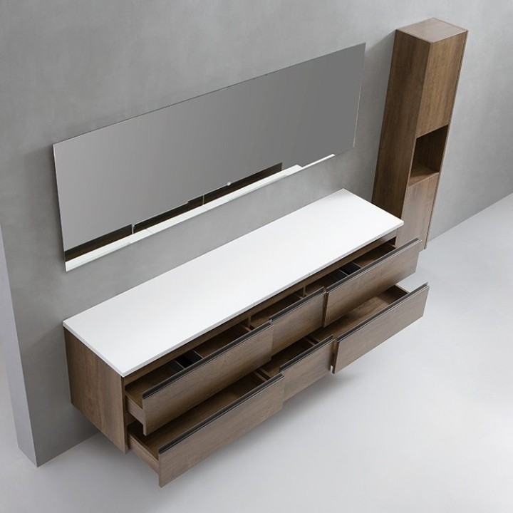 Koupelnový nábytek – set StoneArt Monte Carlo MC-2000pro dubový světlý