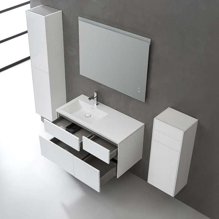 Koupelnový nábytek – set StoneArt Venice VE-1010-II tmavě šedý 100×52 
