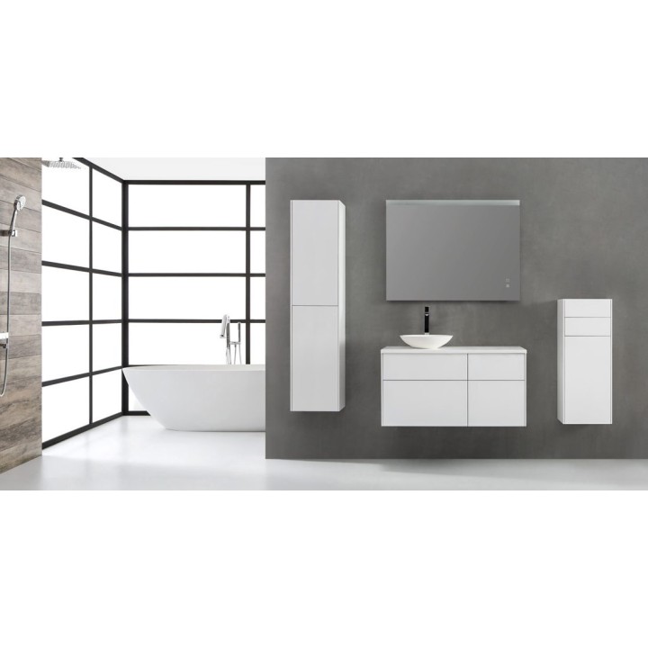 Koupelnový nábytek – set StoneArt Venice VE-1010pro-4 tmavě šedý 100×5