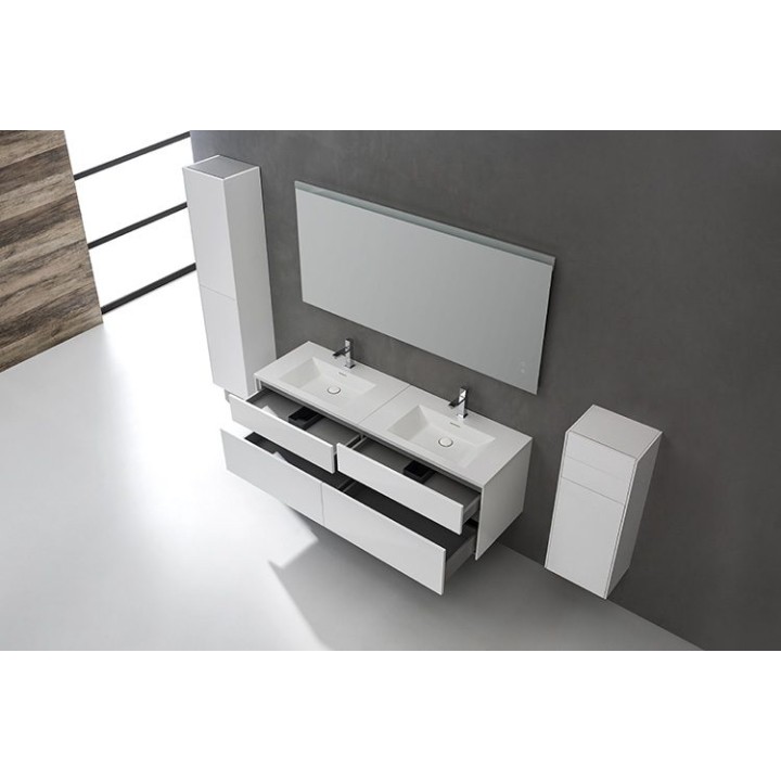 Koupelnový nábytek – set StoneArt Venice VE-1600-II dubový tmavý 160×5