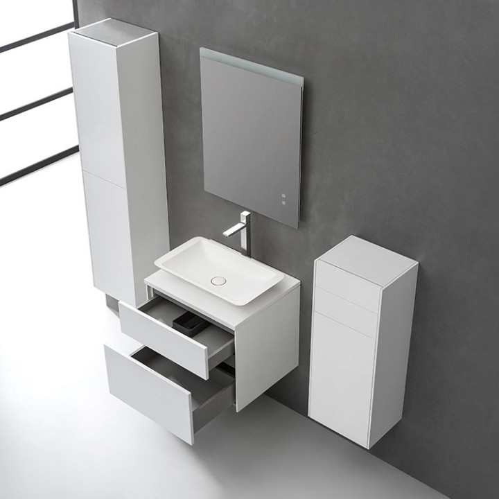 Koupelnová skříňka StoneArt Venice VE-0600pro-1 bílá 60×52