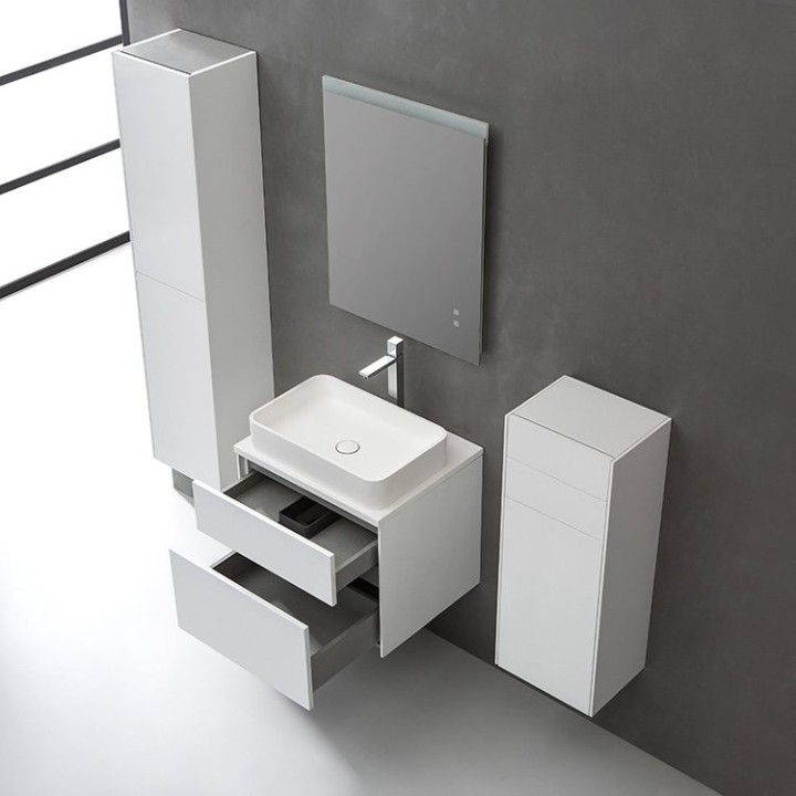 Koupelnová skříňka StoneArt Venice VE-0600pro-5 tmavě šedá 60×52
