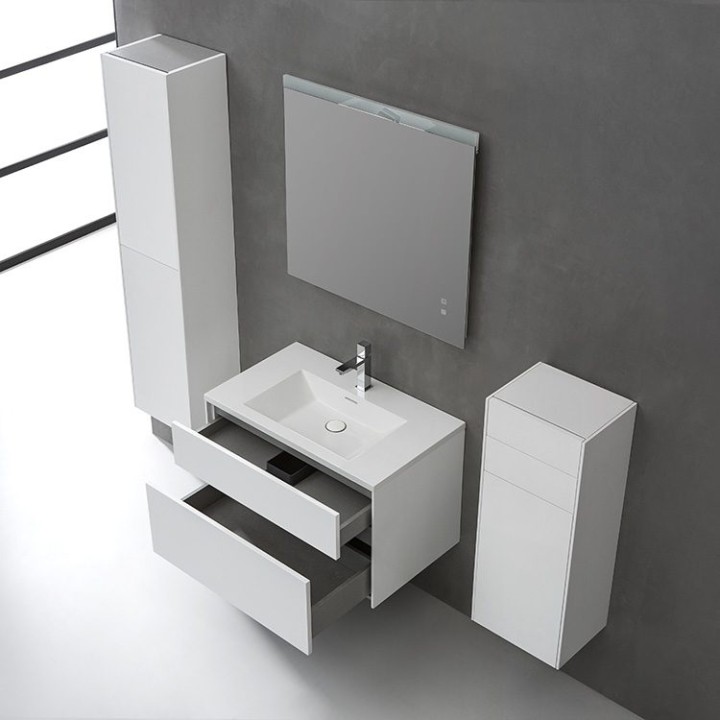 Koupelnová skříňka StoneArt Venice VE-0800-II bílá 80×52