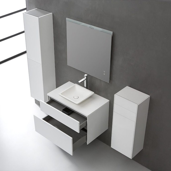 Koupelnová skříňka StoneArt Venice VE-0800pro-2 bílá 80×52