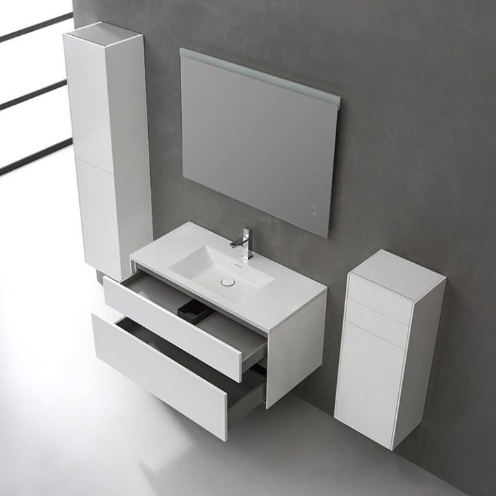 Koupelnová skříňka StoneArt Venice VE-1000-II dubová světlá 100×52