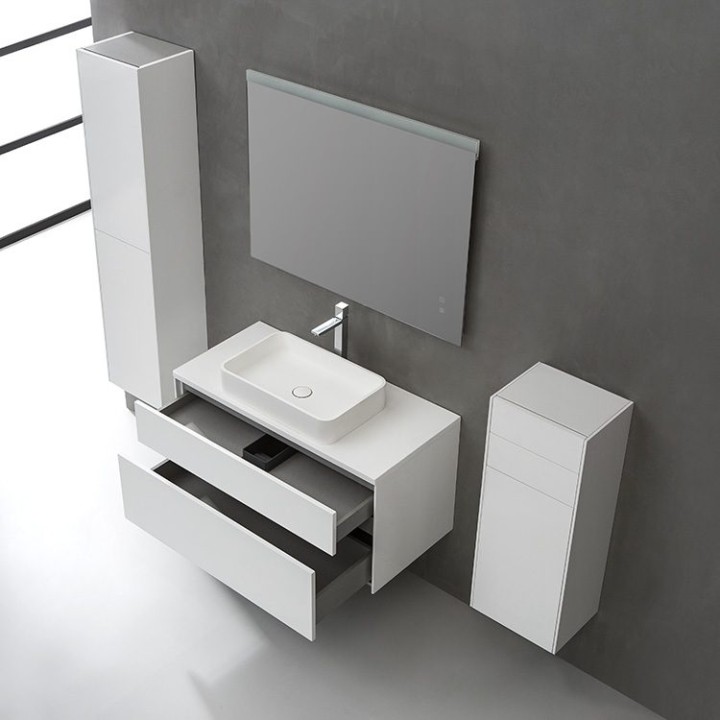 Koupelnová skříňka StoneArt Venice VE-1000pro-5 bílá 100×52