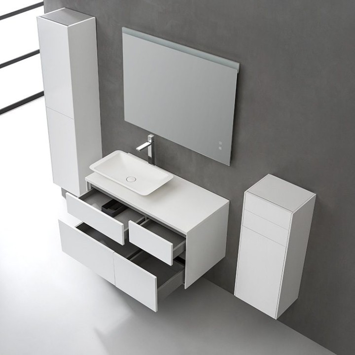 Koupelnová skříňka StoneArt Venice VE-1010pro-1 dubová světlá 100×52 l