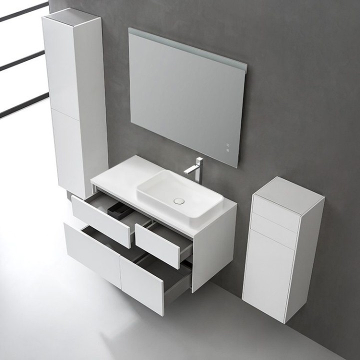 Koupelnová skříňka StoneArt Venice VE-1010pro-5 dubová světlá 100×52 p