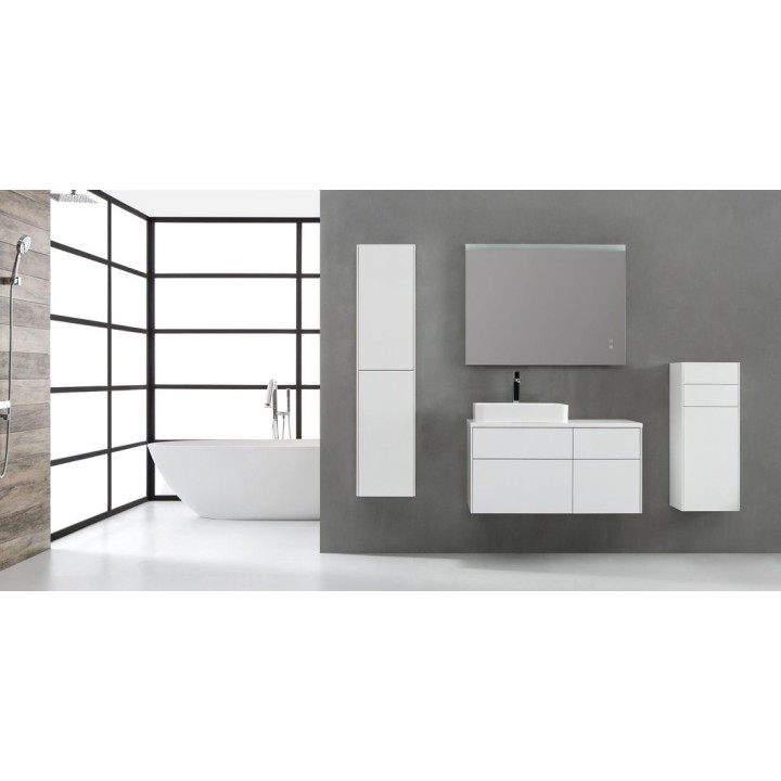 Koupelnová skříňka StoneArt Venice VE-1010pro-5 bílá 100×52 levé prove