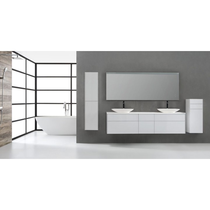 Koupelnová skříňka StoneArt Venice VE-2000pro-1 tmavě šedá 200×52