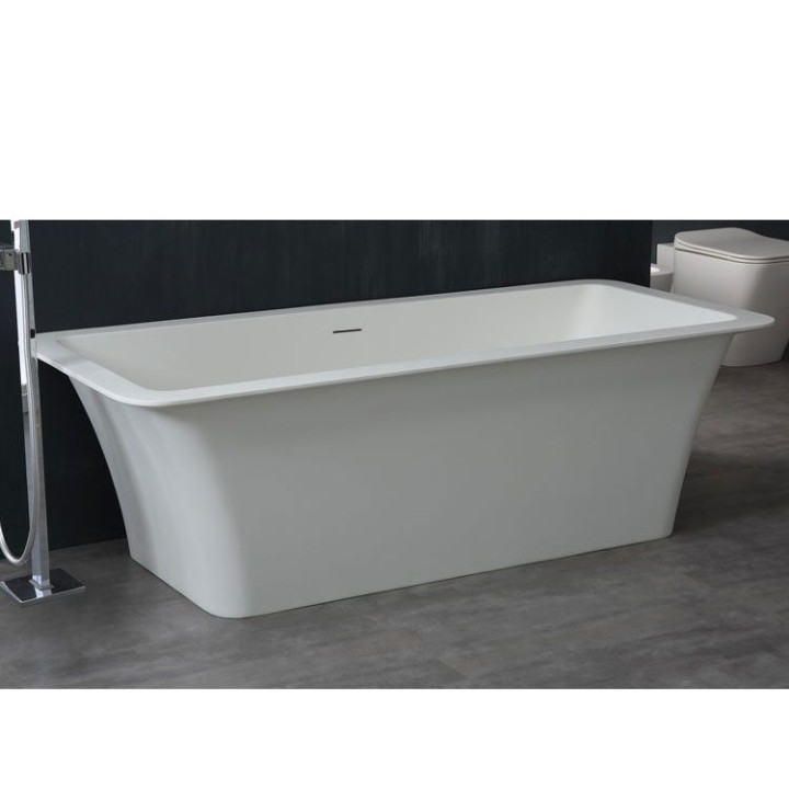 Volně stojící vana StoneArt BS-502 bílá 179×80 matná