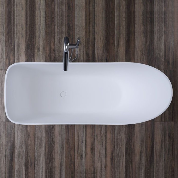 Volně stojící vana StoneArt BS-527 bílá 180×75 lesklá