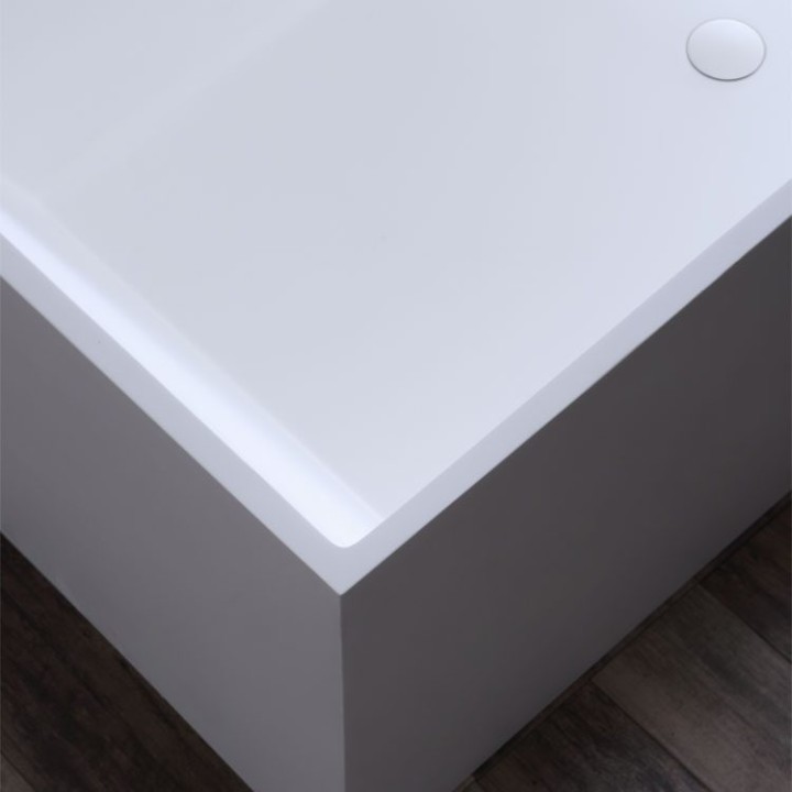 Volně stojící vana StoneArt BS-532 bílá 175×73 lesklá