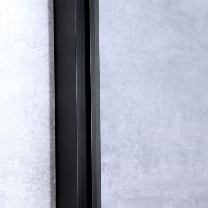Sprchový kout EAGO AWT LBR0906-B černý 90×90 levé provedení
