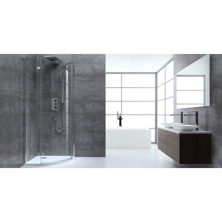 Sprchový kout EAGO AWT LBR1006 100×100 levé provedení