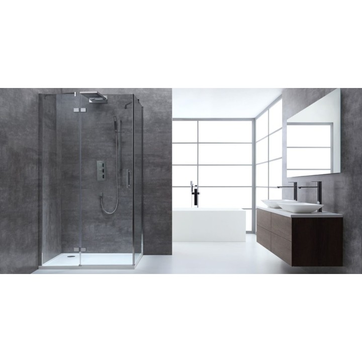 Sprchový kout EAGO AWT LBS1205 120×90 levé provedení