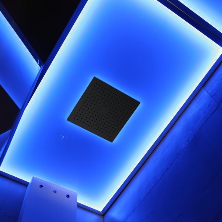 Parní sprchový box EAGO AWT LD111F15 bílý lesklý 150×90 levé provedení
