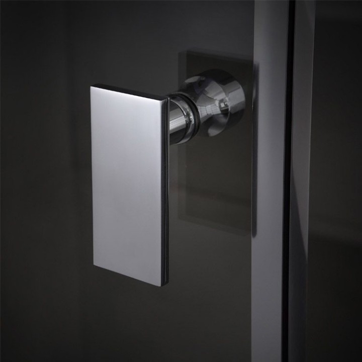 Parní sprchový box EAGO AWT LD207F15 s sprchovou vaničkou černý 120×90
