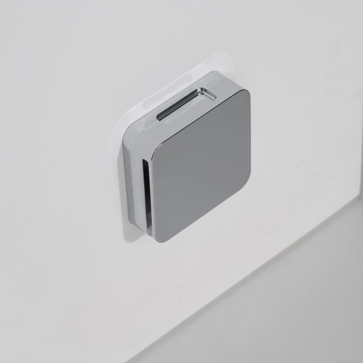 Parní sprchový box EAGO AWT LD208F15 bílý 90×90 pravé provedení