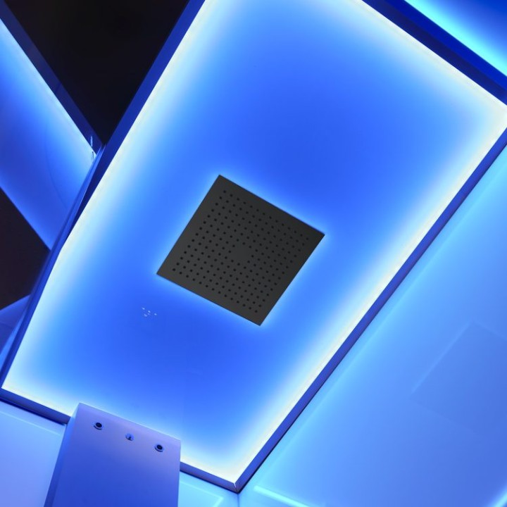 Parní sprchový box EAGO AWT LD211F15 bílý 150×90 pravé provedení