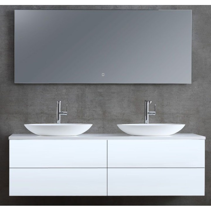 Koupelnová skříňka StoneArt Brugge BU-1601pro-3 bílá 160×50