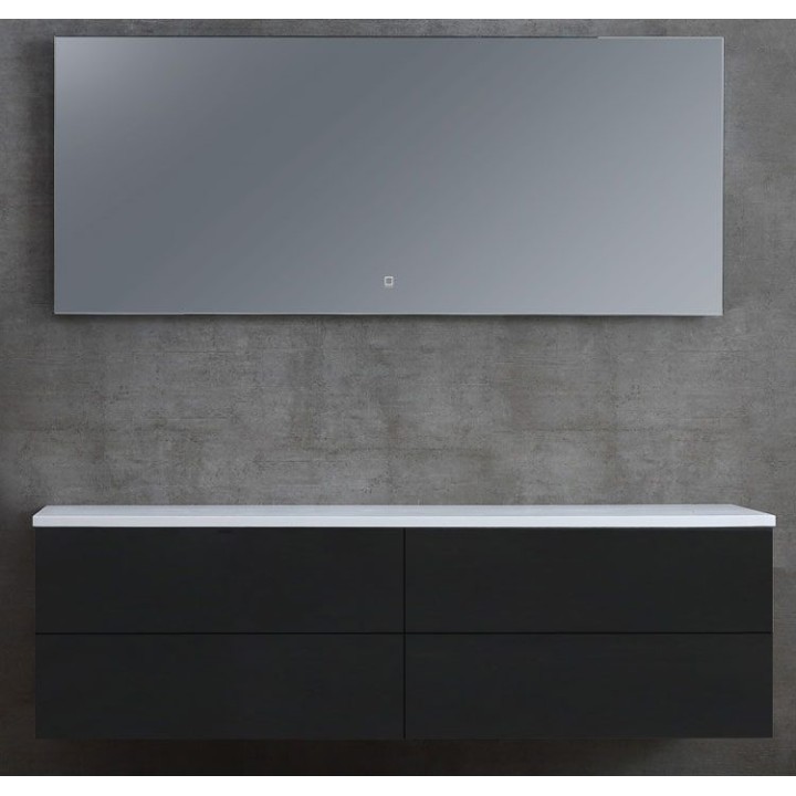 Koupelnová skříňka StoneArt Brugge BU-1601pro tmavě šedá 160×50
