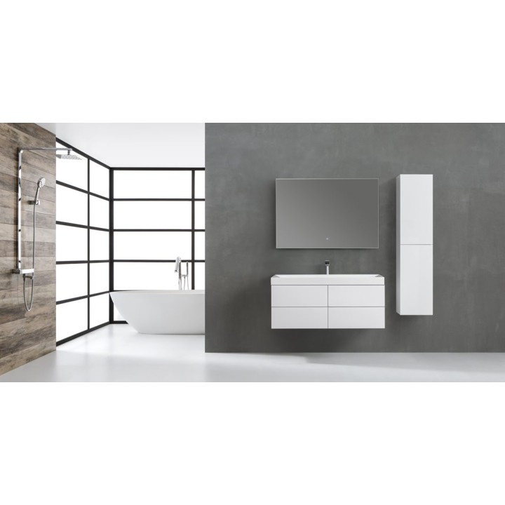 Koupelnový nábytek – set StoneArt Brugge BU-1201 tmavě šedý 120×56