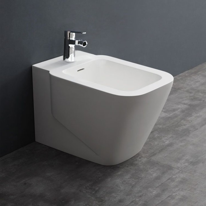 Stojící WC StoneArt -Bidet TFS-201P bílé 56×36 matné