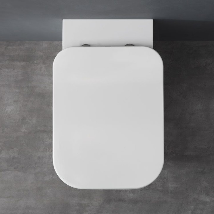 Stojící WC StoneArt -WC TMS-601P bílé 56×36 matné