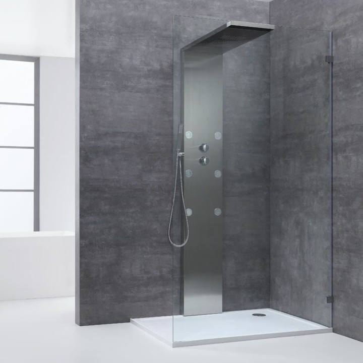 Walk-in sprchová zástěna EAGO AWT LW1500 150×210