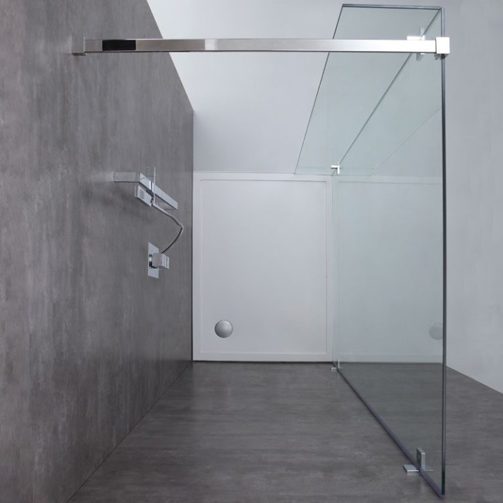 Walk-in sprchová zástěna EAGO AWT LY1501 150×210