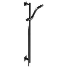 Keuco IXMO - Set sprchové hlavice, 3 proudy, tyče 86 cm a hadice, matná černá 59587370802